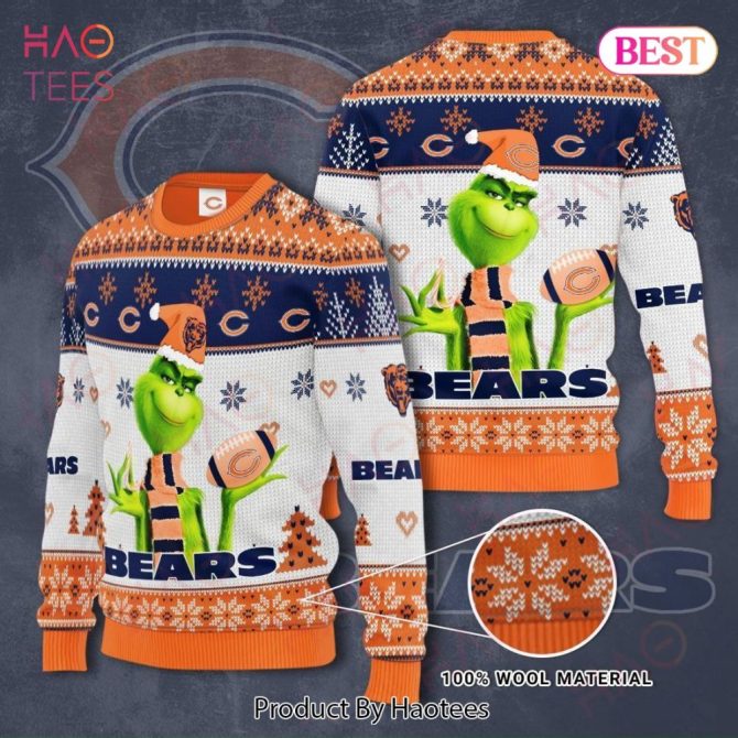 Chicago Bears Custom Ugly Christmas Sweater