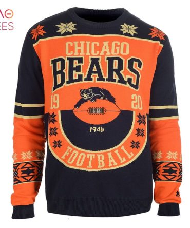 Best Chicago Bears Retro Cotton Ugly Christmas Sweater
