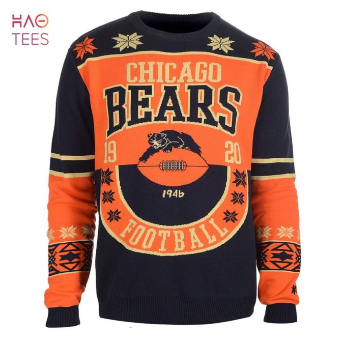 Best Chicago Bears Retro Cotton Ugly Christmas Sweater