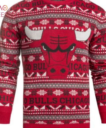 Best Chicago Bulls Nba Aztec Ugly Crew Neck Ugly Christmas Sweaters By Forever Collectibles