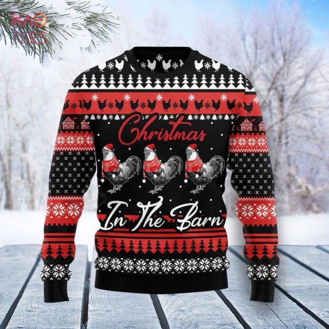 Chicken Farm Ugly Christmas Ugly Christmas Sweater