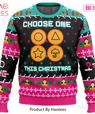 Choose One This Christmas Squid Game Christmas Ugly Christmas Sweater
