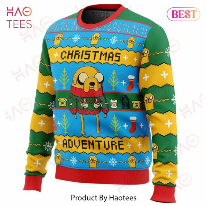 Christmas Adventure Time Ugly Christmas Ugly Christmas Sweater - Image 2