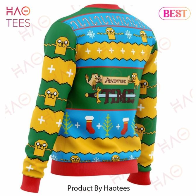 Christmas Adventure Time Ugly Christmas Ugly Christmas Sweater - Image 3