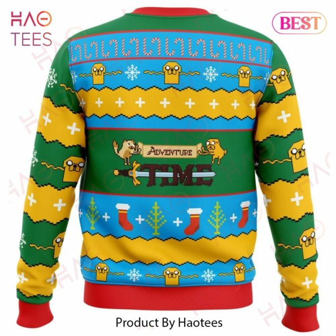 Christmas Adventure Time Ugly Christmas Ugly Christmas Sweater - Image 4