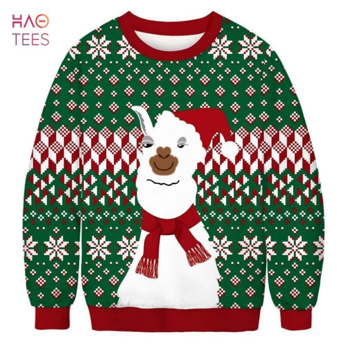 Christmas Alpaca Ugly Christmas Ugly Christmas Sweater