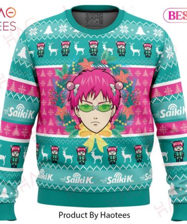 Christmas At School Saiki Kusuo No Psi-Nan Ugly Christmas Ugly Christmas Sweater