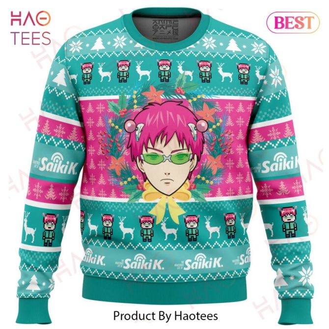 Christmas At School Saiki Kusuo No Psi-Nan Ugly Christmas Ugly Christmas Sweater
