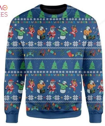 Best Christmas Band Ugly Christmas Ugly Christmas Sweater All Over Print Sweatshirt Ugly