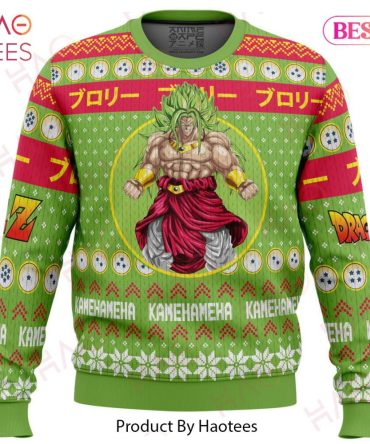 Christmas Broly Dragon Ball Z Ugly Christmas Ugly Christmas Sweater