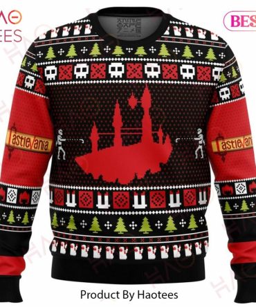 Christmas Castlevania Ugly Christmas Ugly Christmas Sweater
