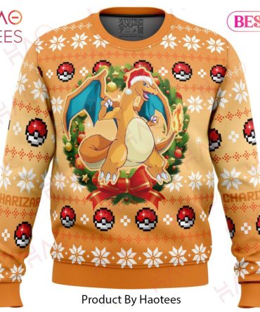 Christmas Charizard Pokemon Ugly Christmas Ugly Christmas Sweater
