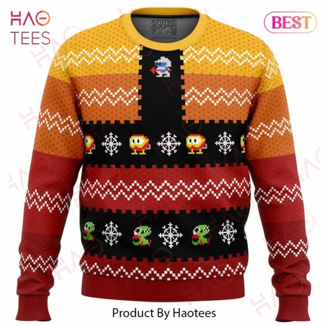 Christmas Dig Dug Christmas Ugly Christmas Sweater