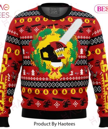 Christmas Dream Chainsaw Man Ugly Christmas Ugly Christmas Sweater