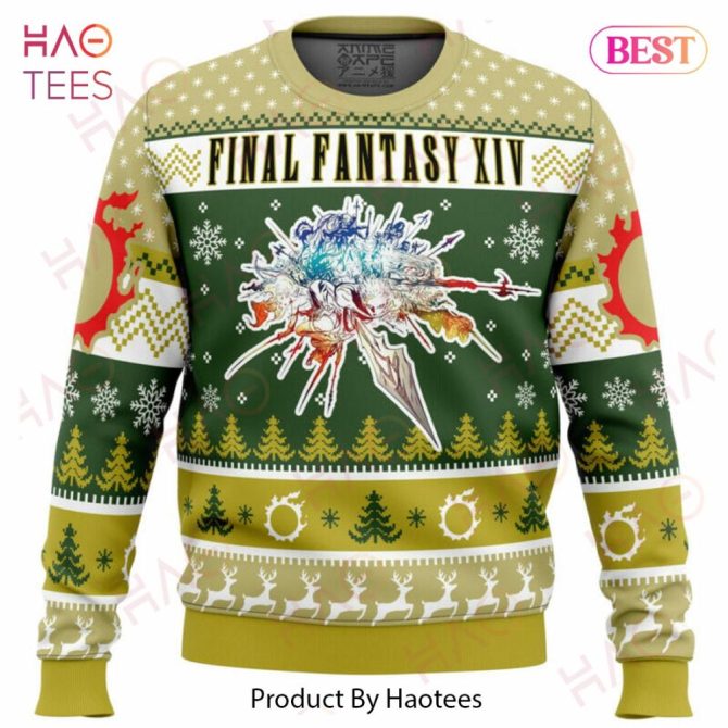 Christmas Fantasy Final Fantasy Xiv Ugly Christmas Ugly Christmas Sweater