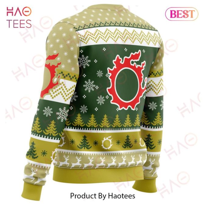 Christmas Fantasy Final Fantasy Xiv Ugly Christmas Ugly Christmas Sweater - Image 3