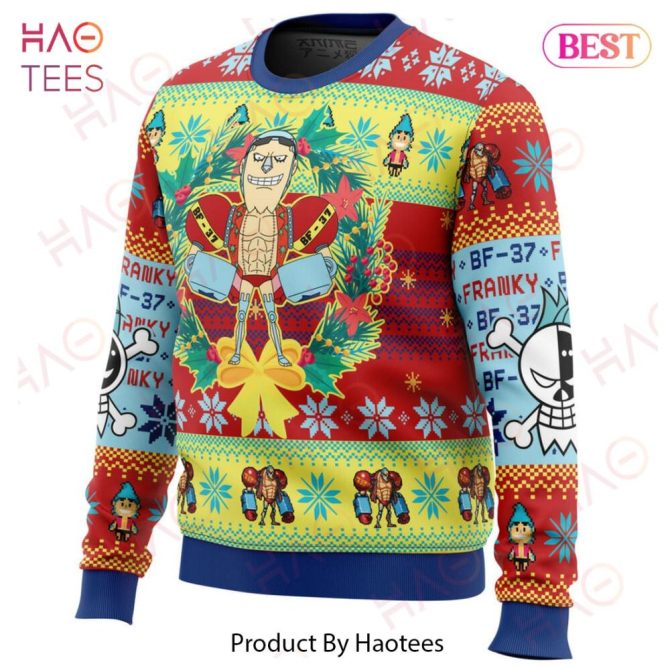 Christmas Franky One Piece Ugly Christmas Ugly Christmas Sweater - Image 2