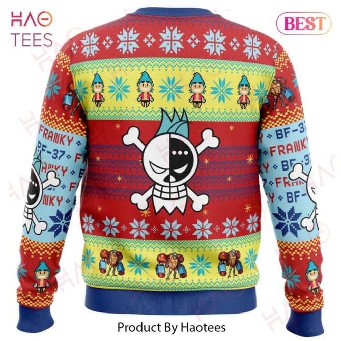 Christmas Franky One Piece Ugly Christmas Ugly Christmas Sweater - Image 4