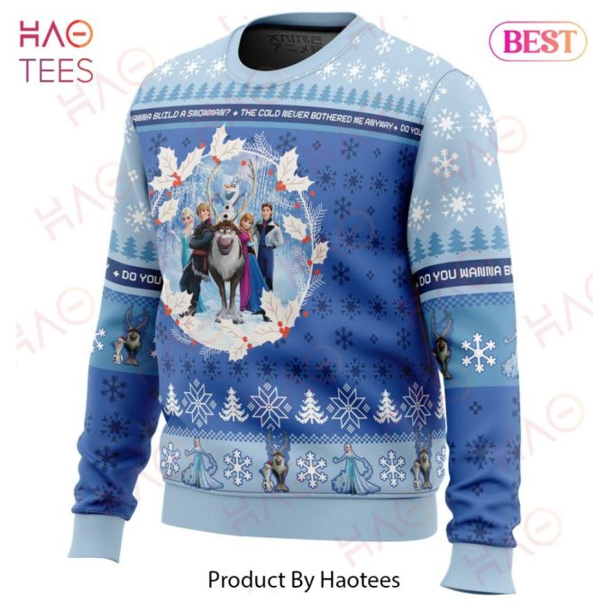 Christmas Frozen Disney Ugly Christmas Ugly Christmas Sweater - Image 2