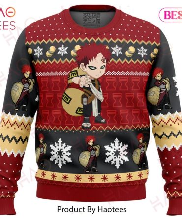 Christmas Gaara Naruto Ugly Christmas Ugly Christmas Sweater