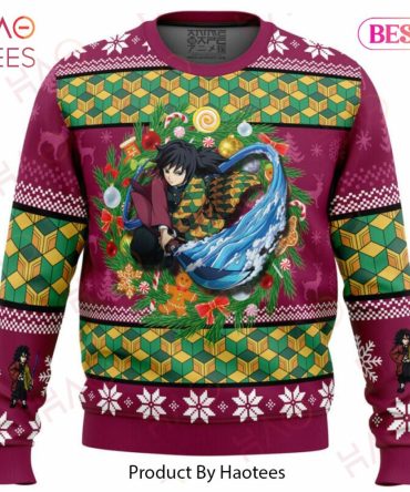 Christmas Giyuu Tomioka Demon Slayer Ugly Christmas Ugly Christmas Sweater