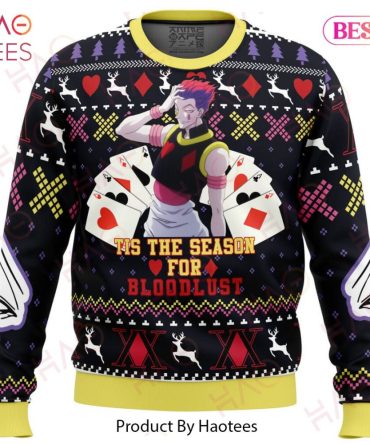 Christmas Hisoka Hunter X Hunter Ugly Christmas Ugly Christmas Sweater