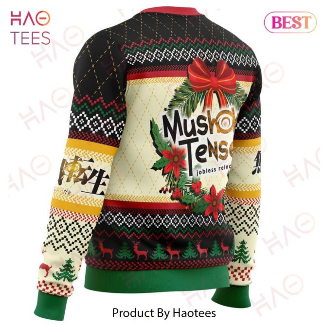 Christmas Is Here Mushoku Tensei Jobless Reincarnation Ugly Christmas Ugly Christmas Sweater - Image 4