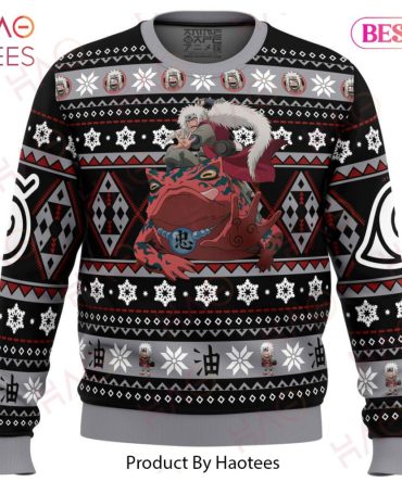 Christmas Jiraiya Naruto Ugly Christmas Ugly Christmas Sweater