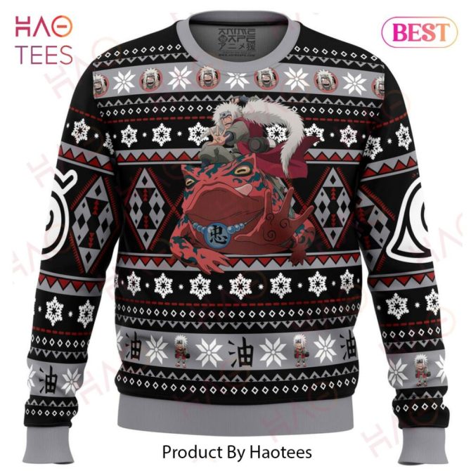 Christmas Jiraiya Naruto Ugly Christmas Ugly Christmas Sweater