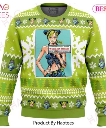 Christmas Jolyne Kujo Jojo'S Bizarre Adventure Christmas Ugly Christmas Sweater