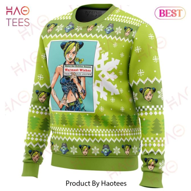 Christmas Jolyne Kujo Jojo'S Bizarre Adventure Christmas Ugly Christmas Sweater - Image 2