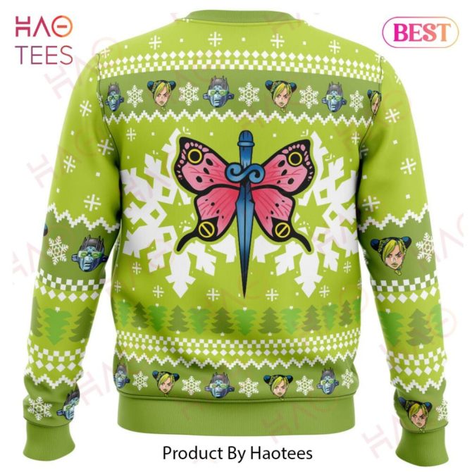 Christmas Jolyne Kujo Jojo'S Bizarre Adventure Christmas Ugly Christmas Sweater - Image 3