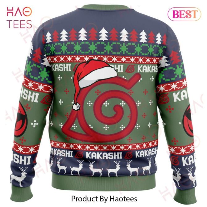 Christmas Kakashi Hatake Naruto Christmas Ugly Christmas Sweater - Image 3