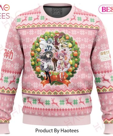 Christmas Magic Puella Magi Madoka Magica Ugly Christmas Ugly Christmas Sweater