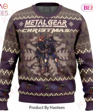 Christmas Metal Gear Solid Ugly Christmas Ugly Christmas Sweater