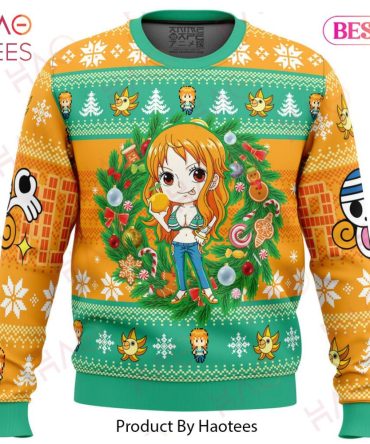 Christmas Nami One Piece Ugly Christmas Ugly Christmas Sweater