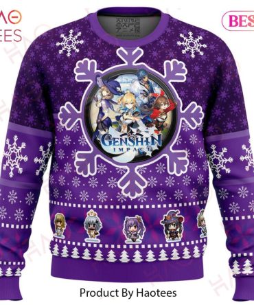 Christmas Quest Genshin Impact Ugly Christmas Ugly Christmas Sweater