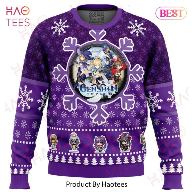 Christmas Quest Genshin Impact Ugly Christmas Ugly Christmas Sweater