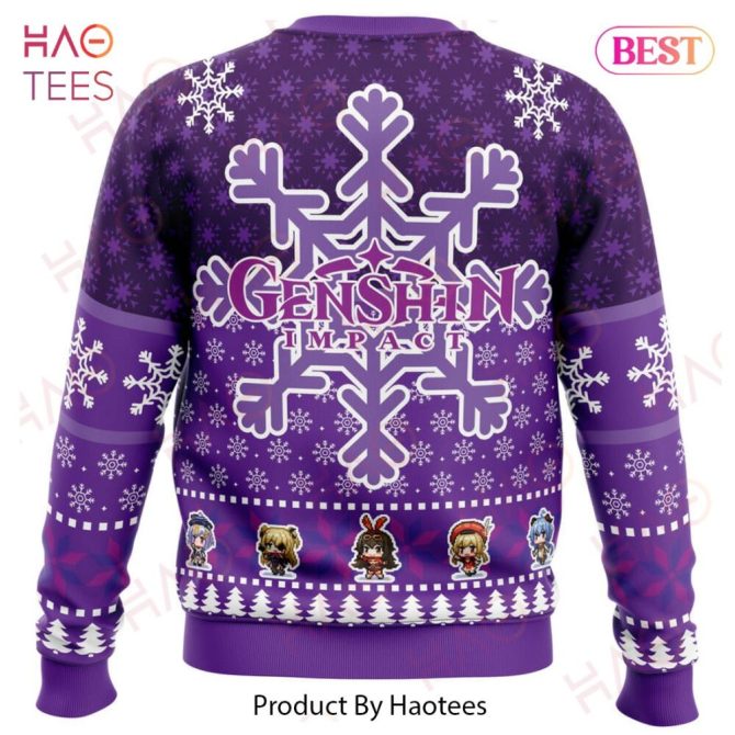 Christmas Quest Genshin Impact Ugly Christmas Ugly Christmas Sweater - Image 3