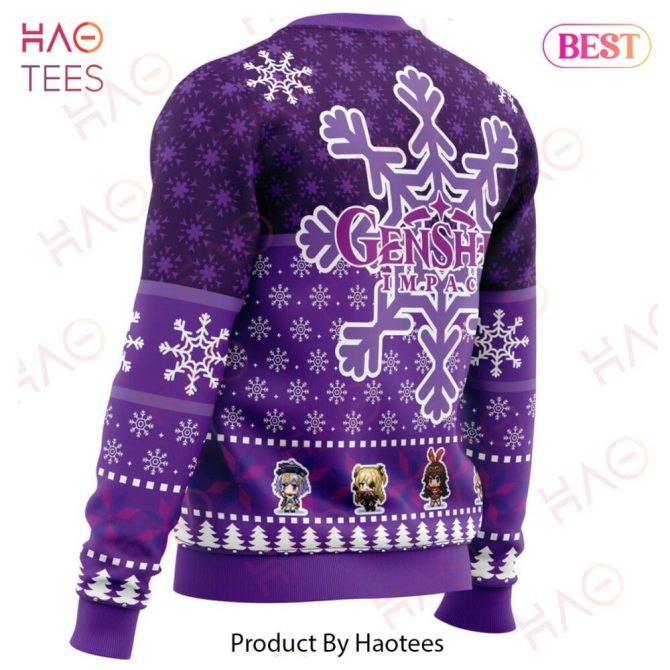 Christmas Quest Genshin Impact Ugly Christmas Ugly Christmas Sweater - Image 4