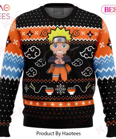 Christmas Ramen Uzumaki Naruto Christmas Ugly Christmas Sweater
