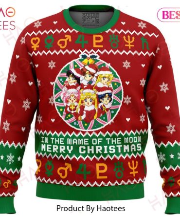Christmas Sailor Guardians Sailor Moon Ugly Christmas Ugly Christmas Sweater