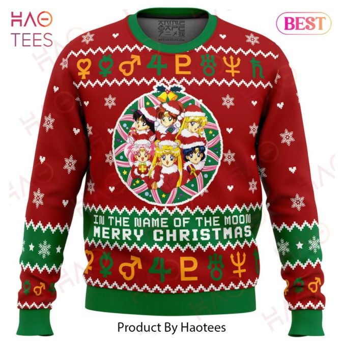 Christmas Sailor Guardians Sailor Moon Ugly Christmas Ugly Christmas Sweater