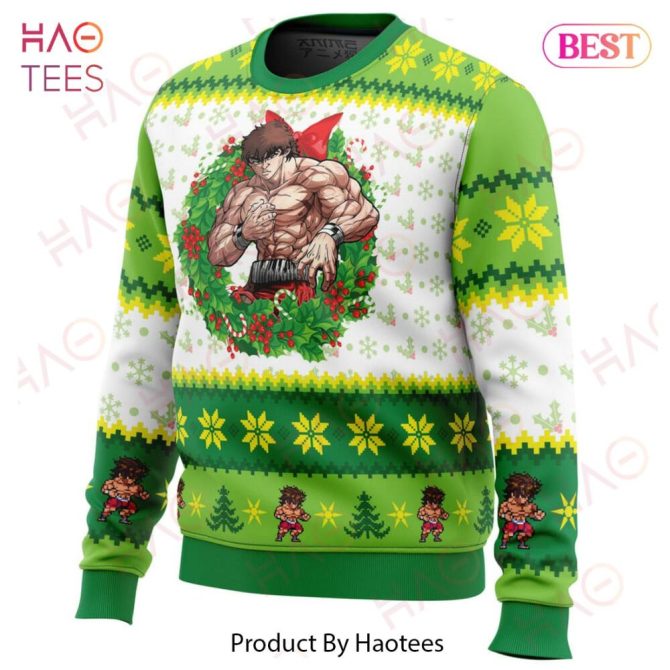 Christmas Season Baki Ugly Christmas Ugly Christmas Sweater - Image 2