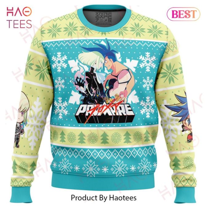 Christmas Snowflakes Promare Christmas Ugly Christmas Sweater