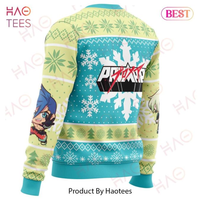 Christmas Snowflakes Promare Christmas Ugly Christmas Sweater - Image 4
