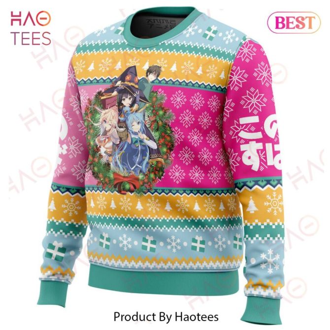 Christmas Spirit Konosuba Ugly Christmas Ugly Christmas Sweater - Image 2