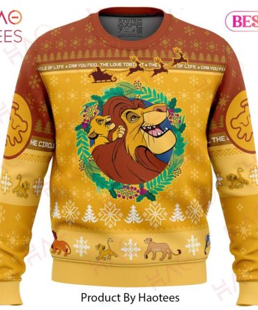 Christmas The Lion King Disney Ugly Christmas Ugly Christmas Sweater