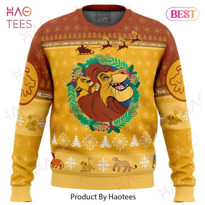 Christmas The Lion King Disney Ugly Christmas Ugly Christmas Sweater