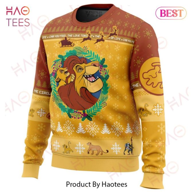 Christmas The Lion King Disney Ugly Christmas Ugly Christmas Sweater - Image 2